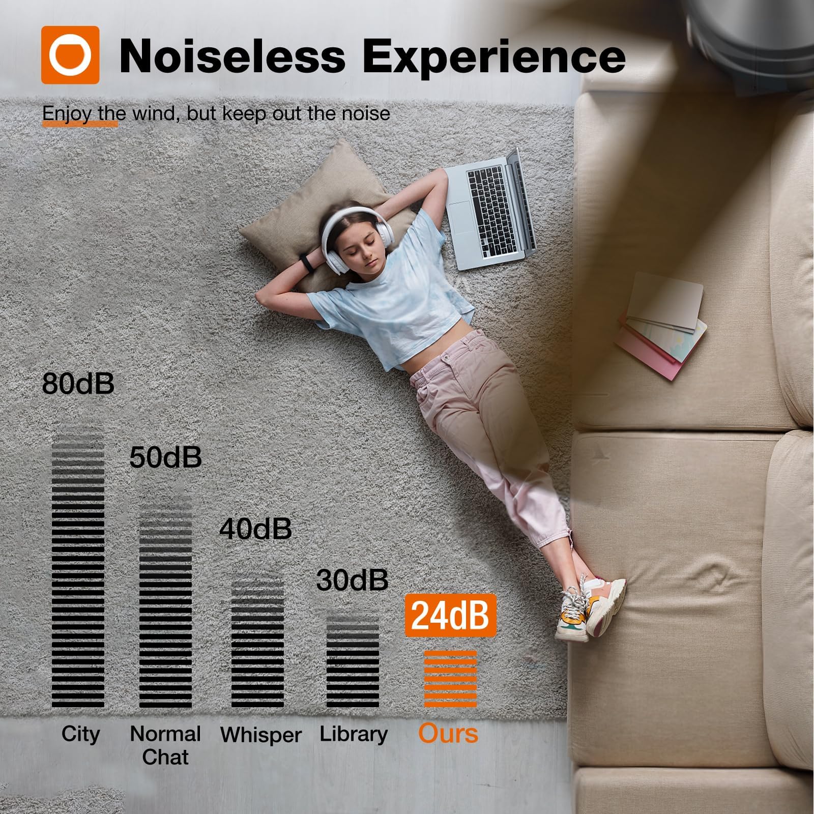 addlon 42-Inch Ceiling Fan with Light & Remote, Dual-Sided Blades, Dimmable, Energy Efficient, Quiet Operation, Indoor Flush Mount