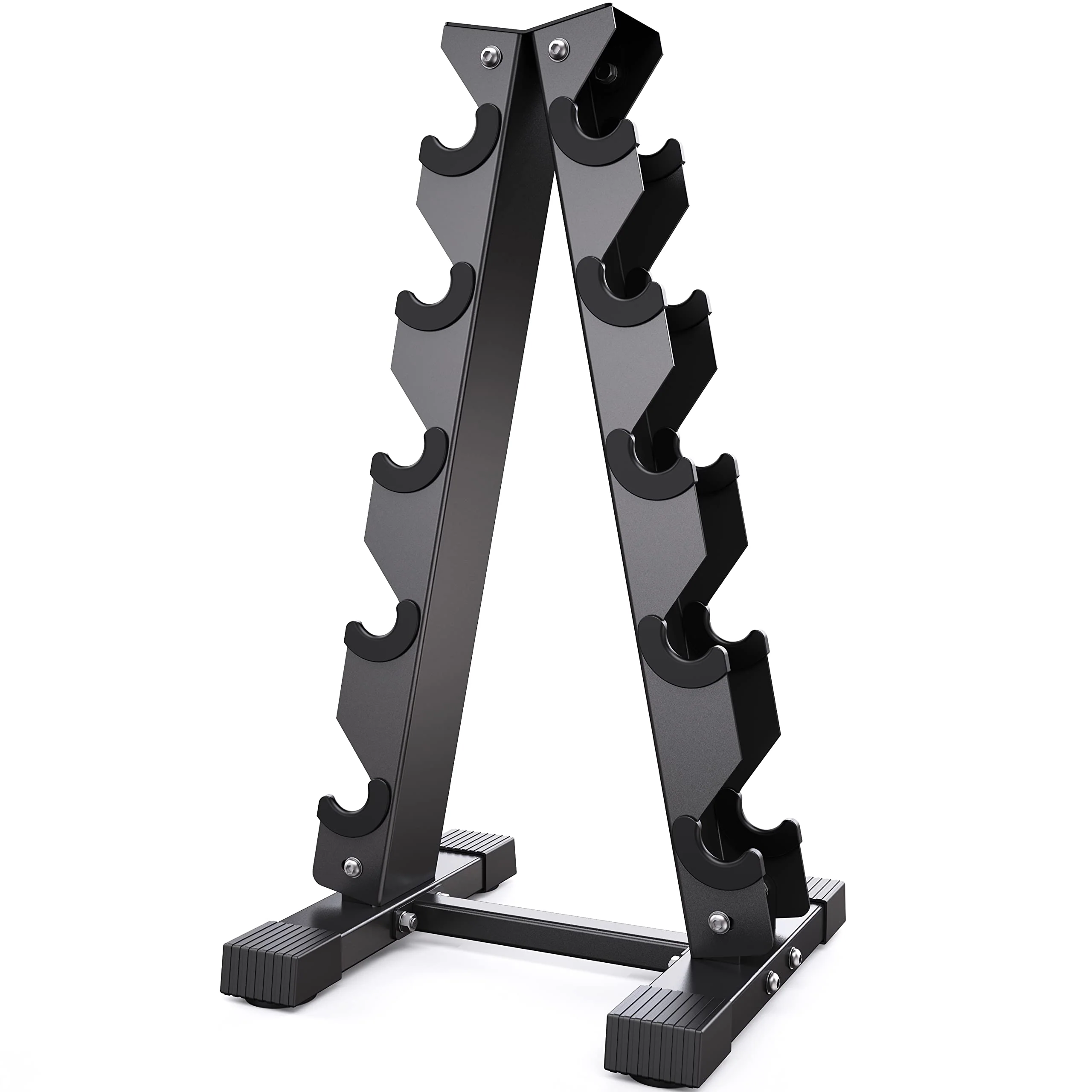 AKYEN Dumbbell Rack Stand - 480 lbs Capacity, Steel, Compact Design for 1-35 lbs Dumbbells, Home Gym Storage
