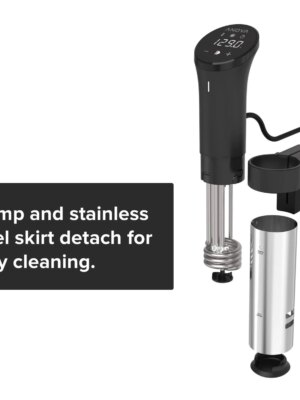 Anova Culinary Sous Vide Precision Cooker, 1000 Watts, App-Controlled, Water-Resistant, Perfect for All Meats & Vegetables