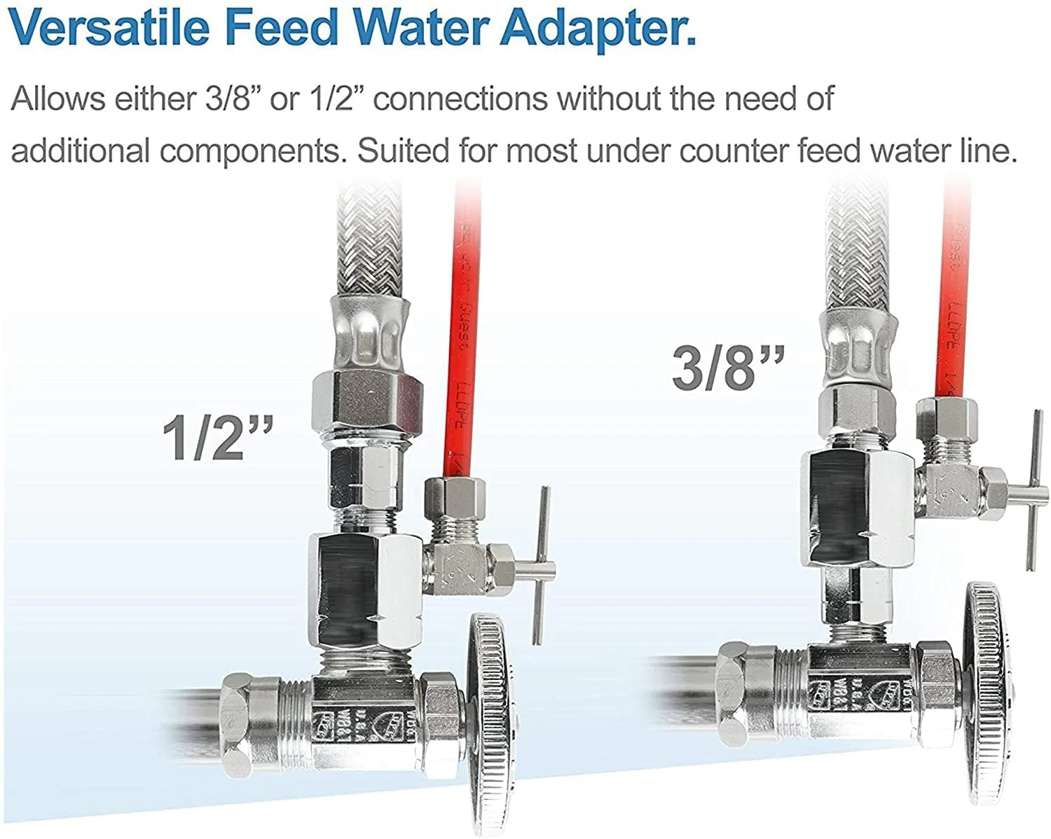 APEC Water 5-Stage Reverse Osmosis System, Removes 99% Impurities, USA-Made, WQA Certified, Includes Lead-Free Faucet