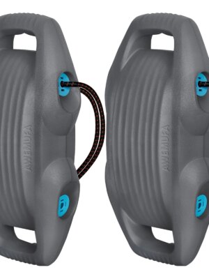 AWEMUFA Boat Fenders 2 Pack, Easy Install, Durable EVA, Secure Locking, 17.12"x8.27", Ideal for Yachts & Pontoon Boats