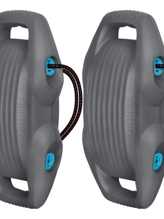 AWEMUFA Boat Fenders 2 Pack, Easy Install, Durable EVA, Secure Locking, 17.12"x8.27", Ideal for Yachts & Pontoon Boats