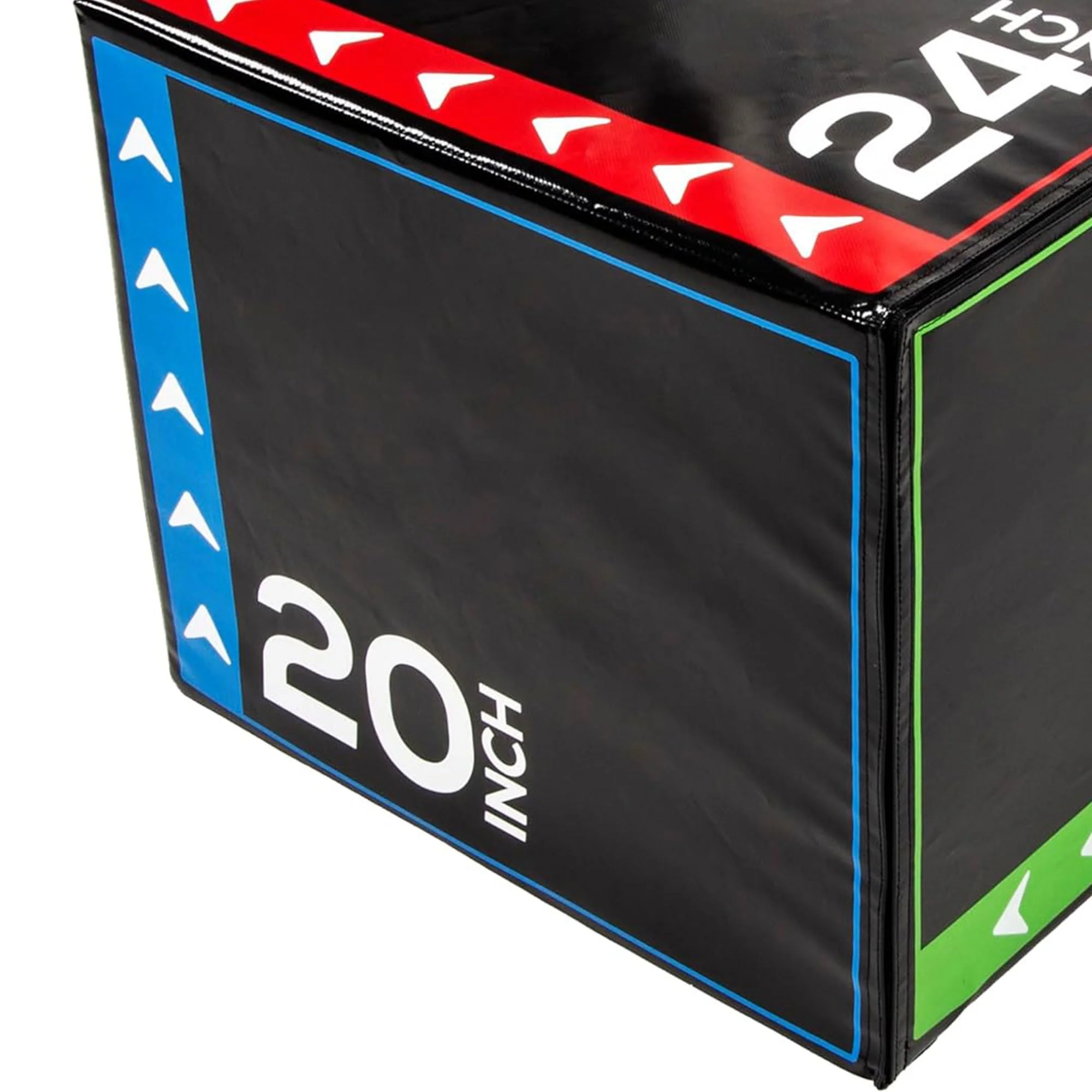 BalanceFrom 3-in-1 Rotatable Jump Box Trainer, Foam, Anti-Slip, Adjustable Heights, Plyometric Exercise