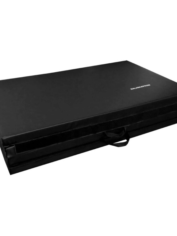 BalanceFrom GoGym 10'x4' Folding Gymnastics Mat, High-Density Foam, Durable Vinyl, Easy Clean, Connectable Panels