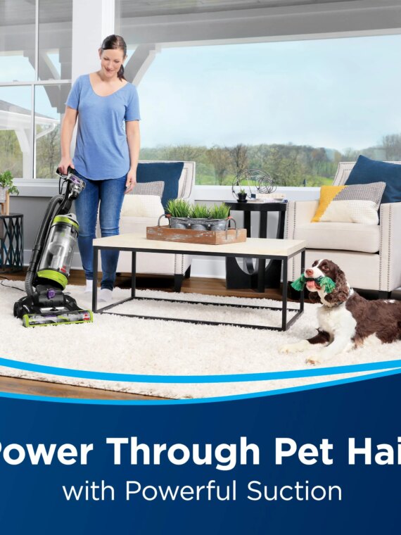 BISSELL CleanView Swivel Upright Bagless Vacuum, Pet Hair Removal, Multi-Surface, Edge-to-Edge Cleaning