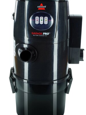 BISSELL Garage Pro Wall-Mounted Wet/Dry Vacuum with Blower, 4-Gallon Tank, 32-Foot Hose, 12 Amp, 7 Attachments