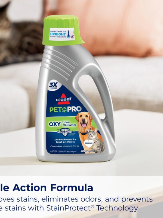 BISSELL SpotClean Pet Pro Portable Carpet Cleaner, 5.7 Amp, Stain Trapper Tool, OXY Formula