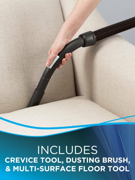 BISSELL Zing Canister Vacuum, 2L, 9-Amp Suction, Lightweight, for Carpets & Hard Floors
