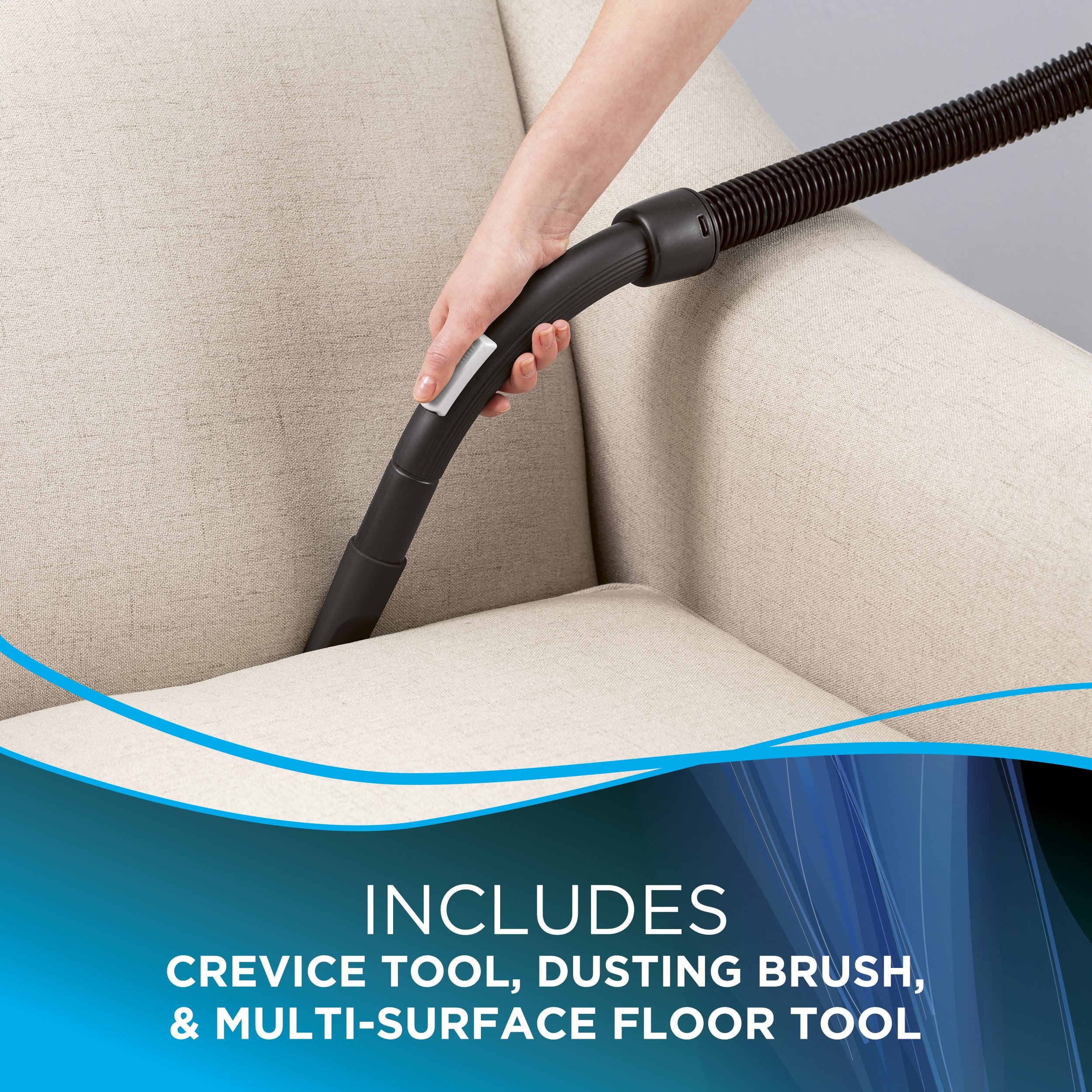 BISSELL Zing Canister Vacuum, 2L, 9-Amp Suction, Lightweight, for Carpets & Hard Floors