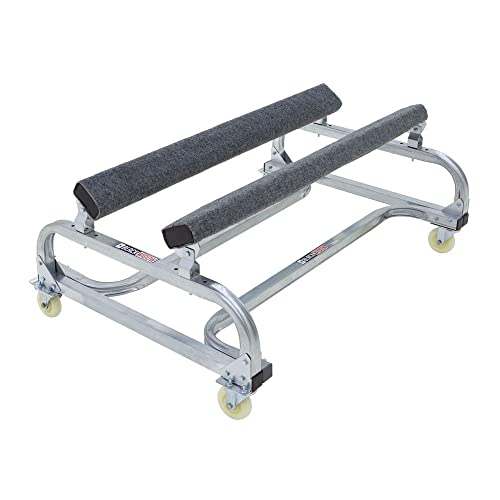 Black Widow Adjustable Personal Watercraft Dolly, 1,000 lb Capacity, Rust-Proof Steel, for Jet Skis & Boats
