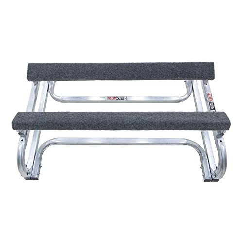 Black Widow Adjustable Personal Watercraft Dolly, 1,000 lb Capacity, Rust-Proof Steel, for Jet Skis & Boats