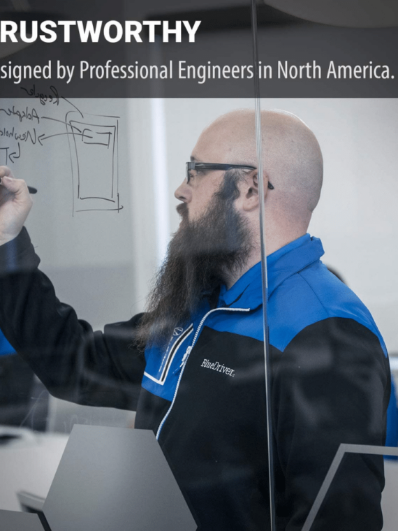 BlueDriver OBD2 Bluetooth Diagnostic Scan Tool for iPhone & Android - Enhanced Vehicle Diagnostics & Real-Time Data