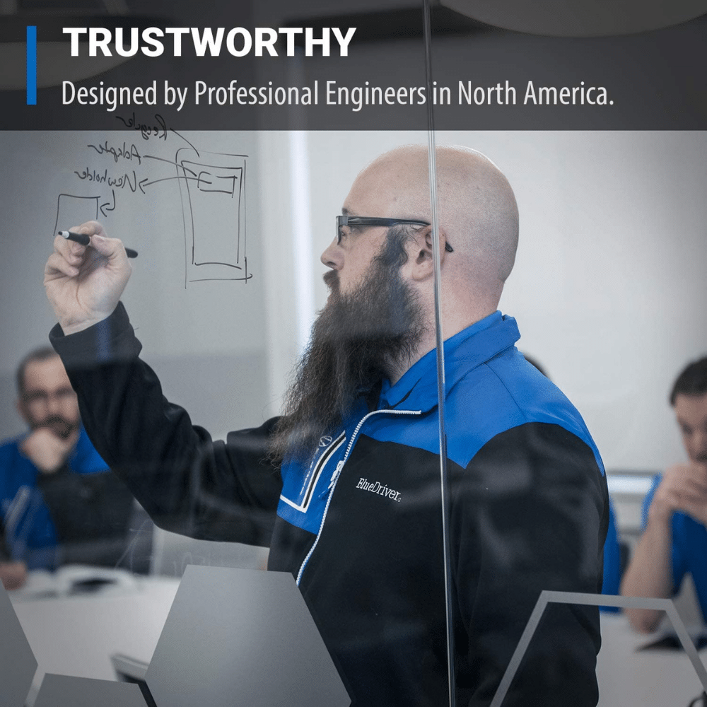 BlueDriver OBD2 Bluetooth Diagnostic Scan Tool for iPhone & Android - Enhanced Vehicle Diagnostics & Real-Time Data