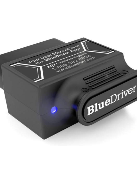 BlueDriver OBD2 Bluetooth Diagnostic Scan Tool for iPhone & Android - Enhanced Vehicle Diagnostics & Real-Time Data