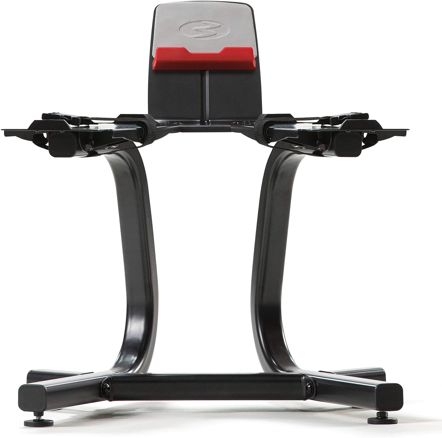 Bowflex SelectTech Dumbbell Stand with Ergonomic Media Rack and Wheels