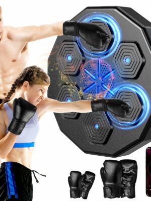 Brand 2.0 Smart Bluetooth Music Boxing Machine - Compact, Syncs with Music, Family Fitness Game