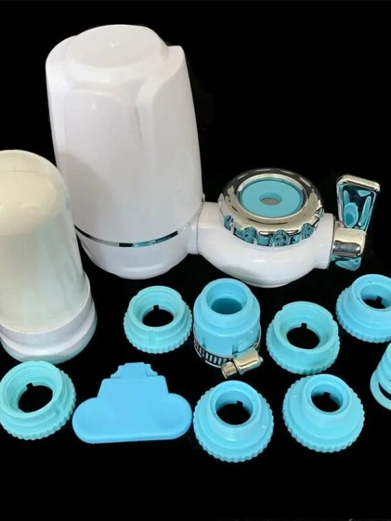 Brand Premium Kitchen Tap Water Faucet Filter - Bacteria Eliminating, Easy Install, Long-Lasting, Stylish Design for Sinks