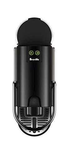 Breville Nespresso Pixie Coffee Machine, Titan – 19 Bar Pressure, Fast Heating, Adjustable Cup Sizes, Includes Capsules