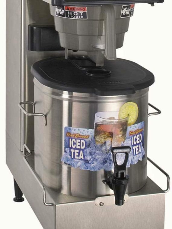 Bunn-O-Matic ITB-DBC LP Iced Tea Brewer with Quickbrew Funnel & Energy Saver Mode