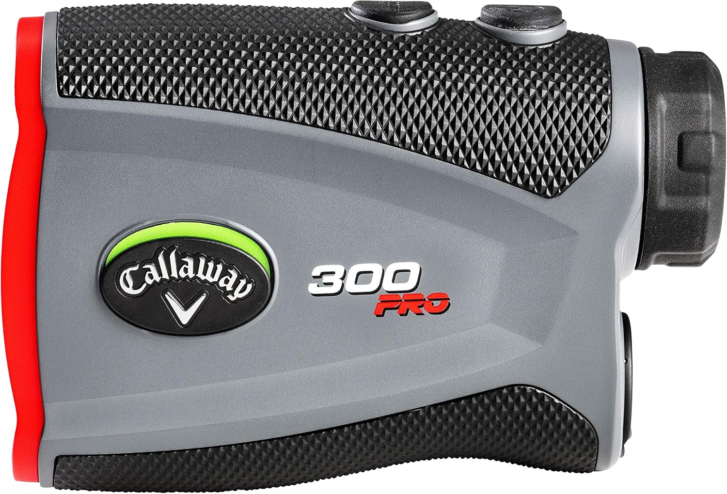 Callaway 300 Pro Golf Laser Rangefinder, Slope Measurement, 6x Magnification, Pin-Locking, Water Resistant