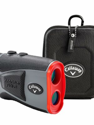 Callaway 300 Pro Slope Laser Rangefinder, 6x Magnification, 1000 Yards, Pin-Locking, Magnahold Cart Mount, Tournament Legal