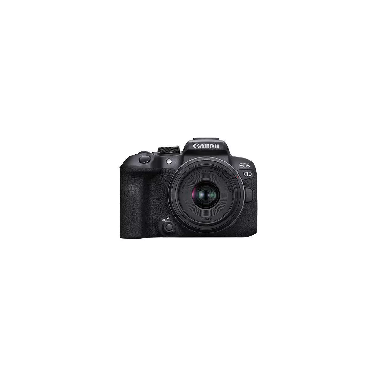 Canon EOS R10 Mirrorless Camera with 18-45mm Lens, 24.2MP, 4K Video, Dual Pixel AF, Black