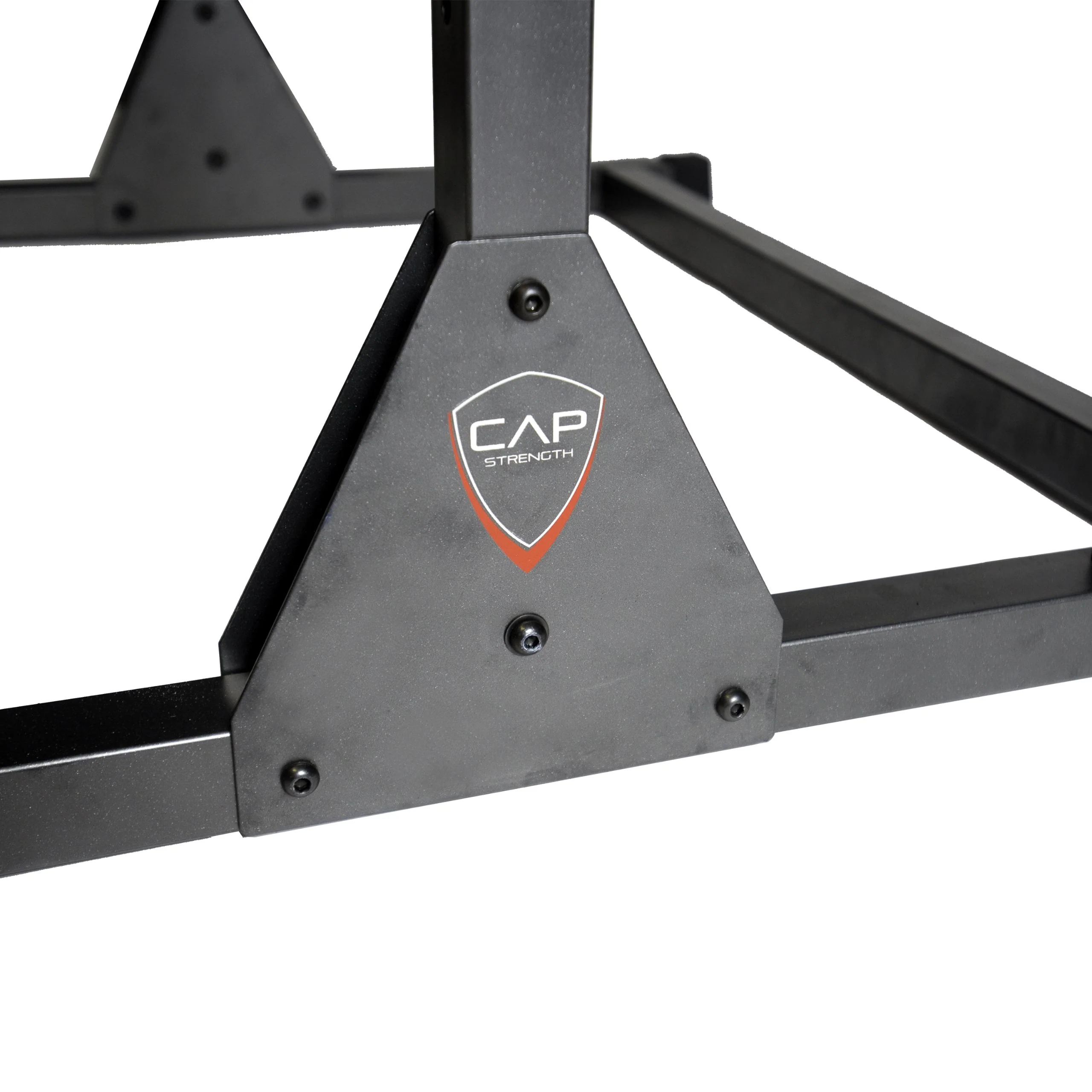CAP Barbell Power Rack with Attachments, 500 lbs Capacity, 11/12-Gauge Steel, 46"x50"x85"