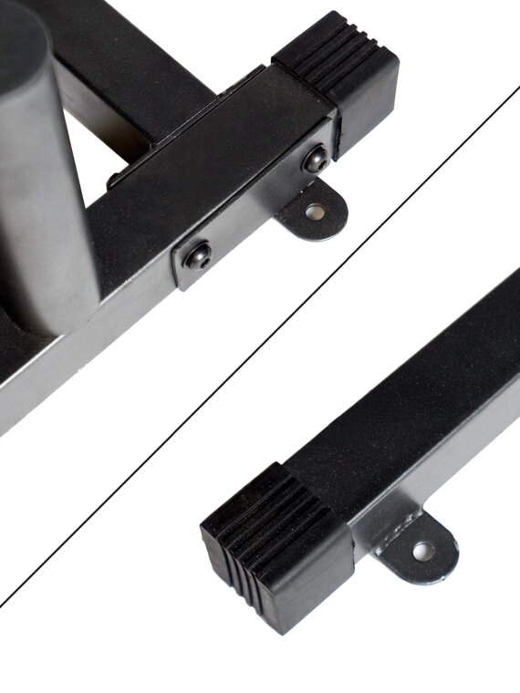 CAP Barbell Power Rack with Attachments, 500 lbs Capacity, 11/12-Gauge Steel, 46"x50"x85"