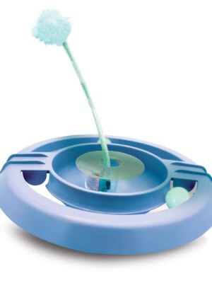 Catstages Replacement Balls for Cat Track Toy – 1.6″ Lightweight Ping-Pong Style, Compatible with Tower Of Tracks & More