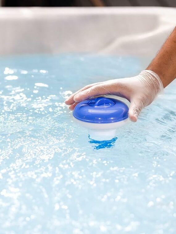 Clorox Pool&Spa Bromine Tablets 5LB - Low-Odor Sanitizer for Spas, Restores Clarity, Slow-Dissolving