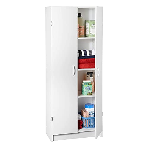 ClosetMaid Pantry Cabinet with Adjustable Shelves, Slim Design for Kitchen, Laundry or Utility Room