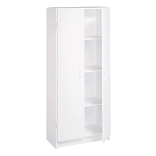 ClosetMaid Pantry Cabinet with Adjustable Shelves, Slim Design for Kitchen, Laundry or Utility Room