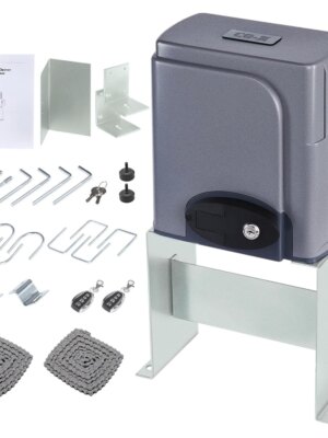 CO-Z 1400lb Sliding Gate Opener, 280W Motor, Remote Access, Durable Steel, Easy Install