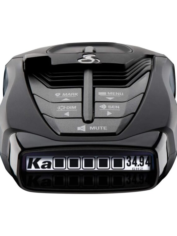 Cobra RAD 480i Laser Radar Detector with Front & Rear Detection, Drive Smarter App, Long Range, DSP, Accessories Included