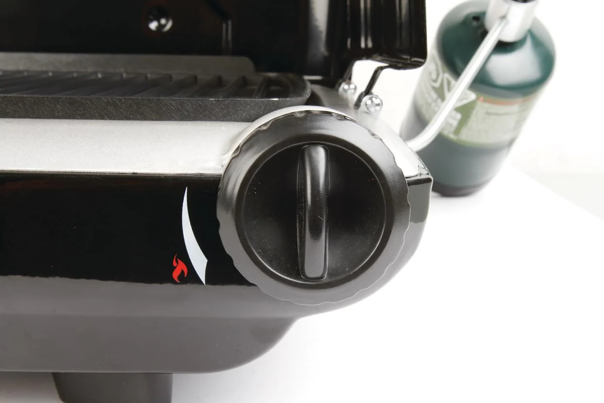 Coleman 2-in-1 Tabletop Camping Grill & Stove, 20,000 BTUs, 4 Burners, 130 sq. in. Grilling Area