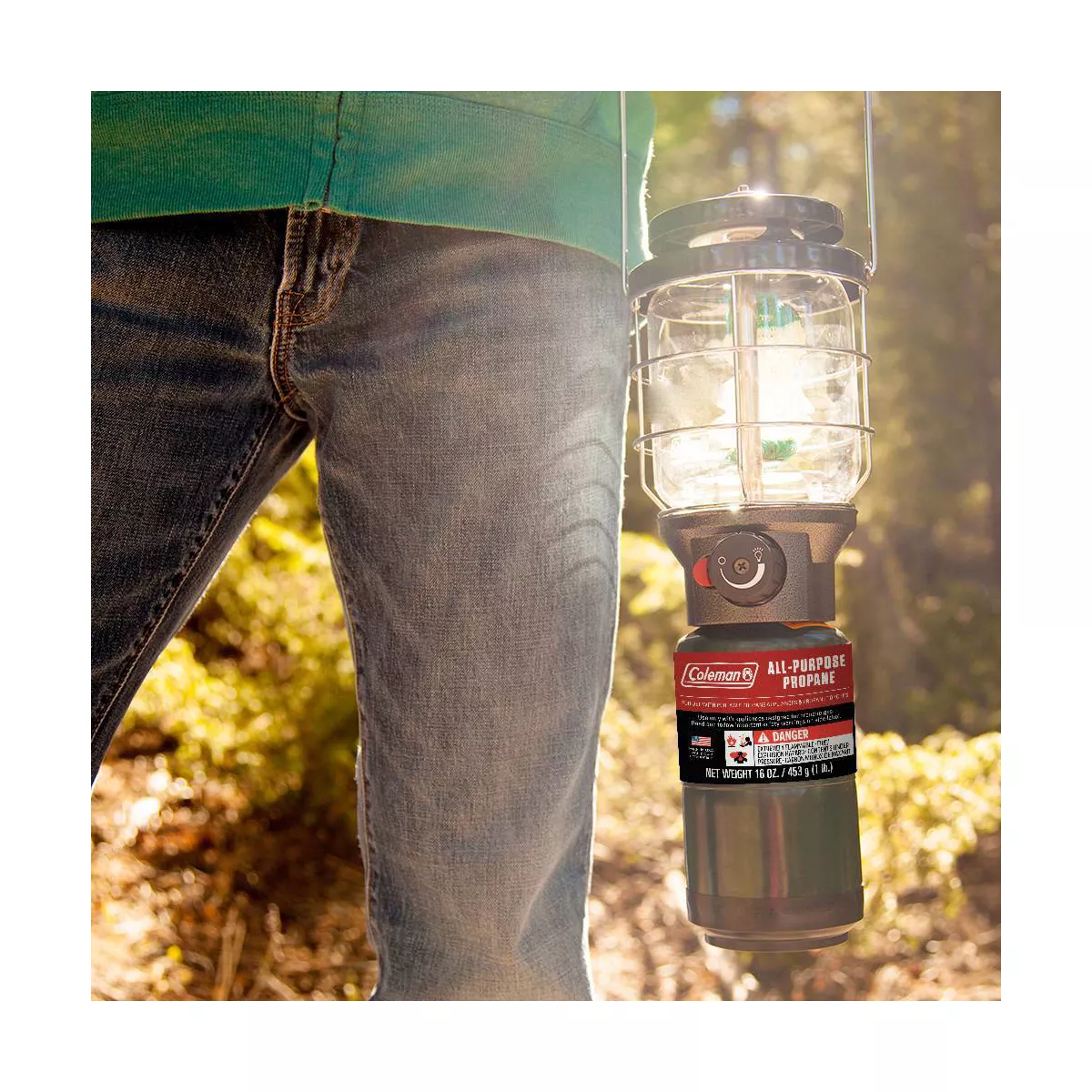 Coleman All-Purpose 2-Pack Propane Fuel Cylinders, 16 oz Each, Lightweight & Portable