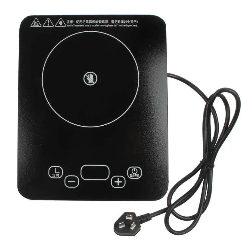 CompactPro 9.8" Portable Electric Induction Cooker, Single Burner, Safe & Easy Clean Cooktop