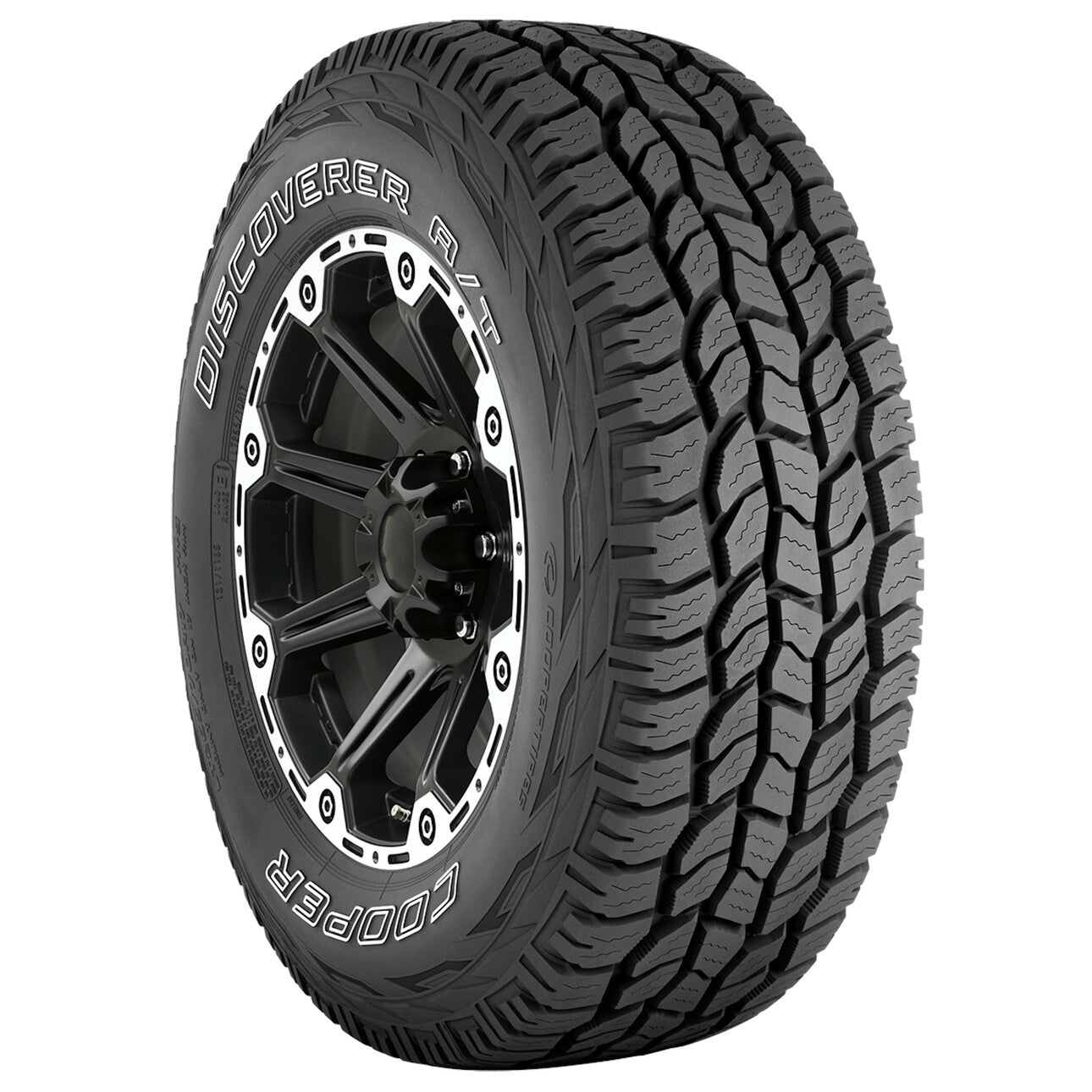 Cooper Discoverer A/T All-Season Tire LT265/75R16 123R for Trucks - Highway & Off-Road Performance