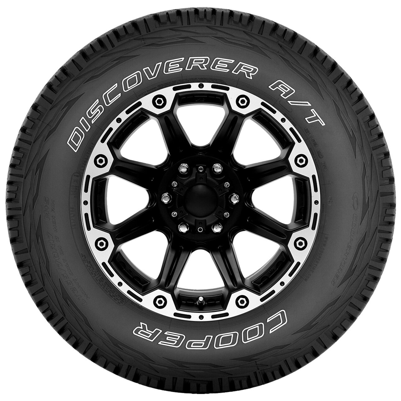 Cooper Discoverer A/T All-Season Tire LT265/75R16 123R for Trucks - Highway & Off-Road Performance