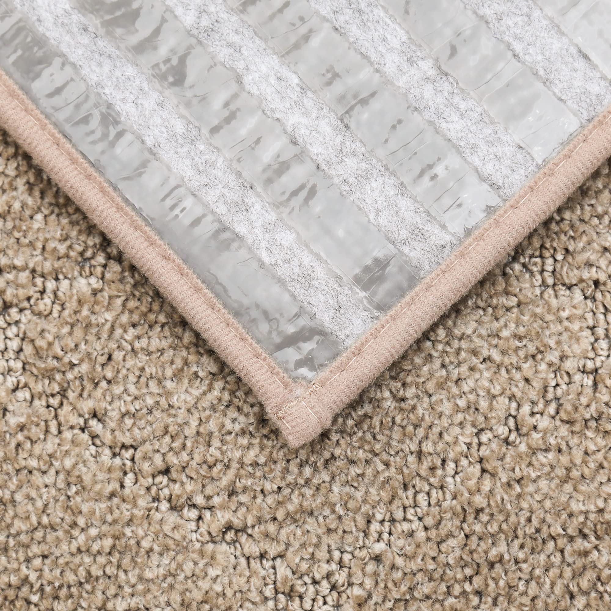 Cosy Homeer Non-Slip Stair Treads 15pcs - TPE Backing, Easy Install, 28"x9", Durable Carpet Mats