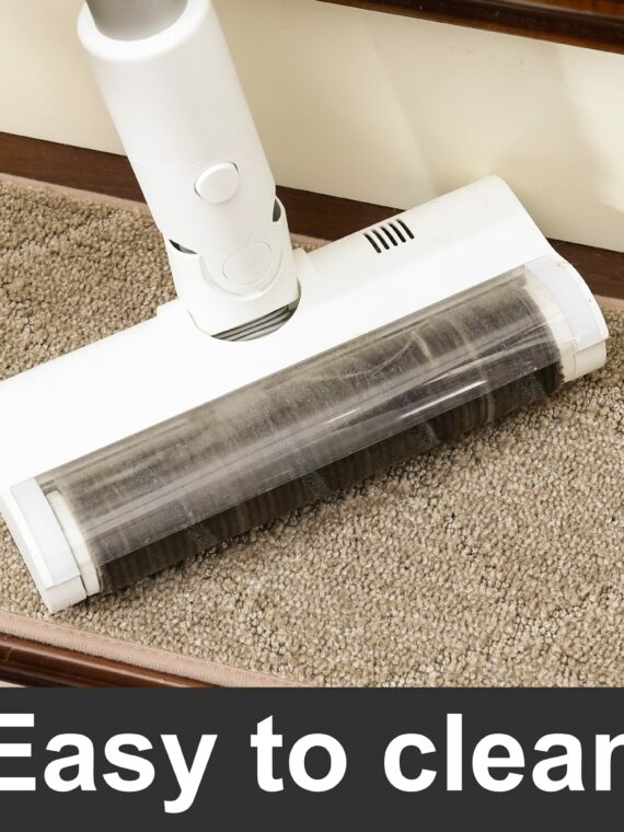 Cosy Homeer Non-Slip Stair Treads 15pcs - TPE Backing, Easy Install, 28"x9", Durable Carpet Mats