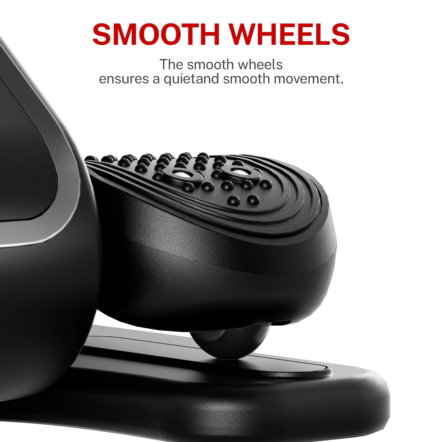 CURSOR FITNESS Under Desk Elliptical Machine with 12 Speeds & Auto Modes for Home or Office Workout