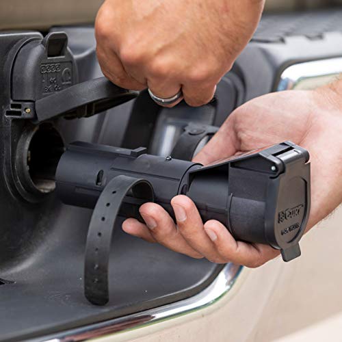 CURT Echo Mobile Electric Trailer Brake Controller, Bluetooth, Smartphone-Ready, Portable, Easy Install