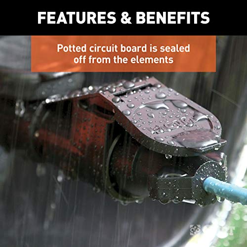 CURT Echo Portable Bluetooth Trailer Brake Controller - Smartphone-Ready, Easy Install, Highly Responsive