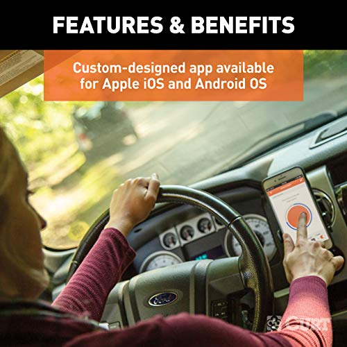 CURT Echo Portable Bluetooth Trailer Brake Controller - Smartphone-Ready, Easy Install, Highly Responsive