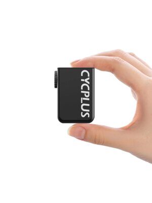 CYCPLUS Portable 100PSI Electric Bicycle Pump, Ultra-Mini, Rechargeable, Dual Nozzle, Pocket Size