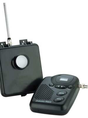 Dakota Alert MURS-BS Kit: Long Range Wireless Monitoring System with WMT-3000 Transmitter & M538-BS Base Station, Black