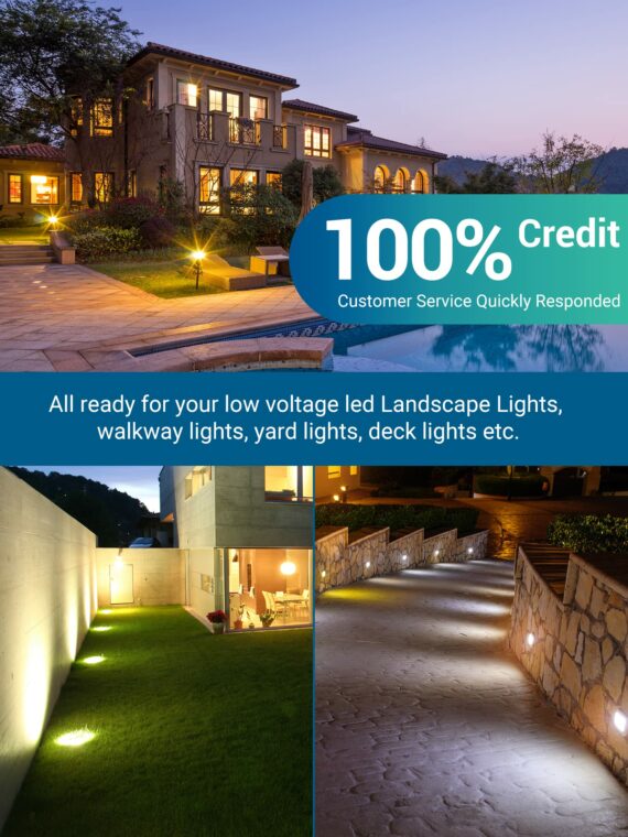 DEWENWILS 200W Low Voltage Landscape Lighting Transformer with Dusk to Dawn Sensor & Timer, Waterproof, ETL Certified