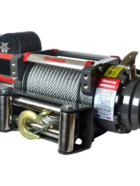 DK2 Samurai Series S20000 Winch, 20,000 lb Capacity, 7.5 HP Motor, Sealed Drum, Steel Gearings