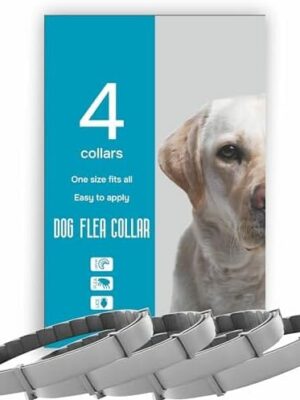 DogShield Flea & Tick Prevention Collar for Dogs - Long-Lasting, Safe Ingredients, Adjustable Fit